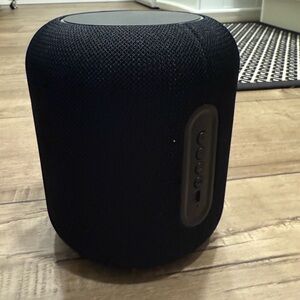 Black LED Portable Bluetooth Speaker